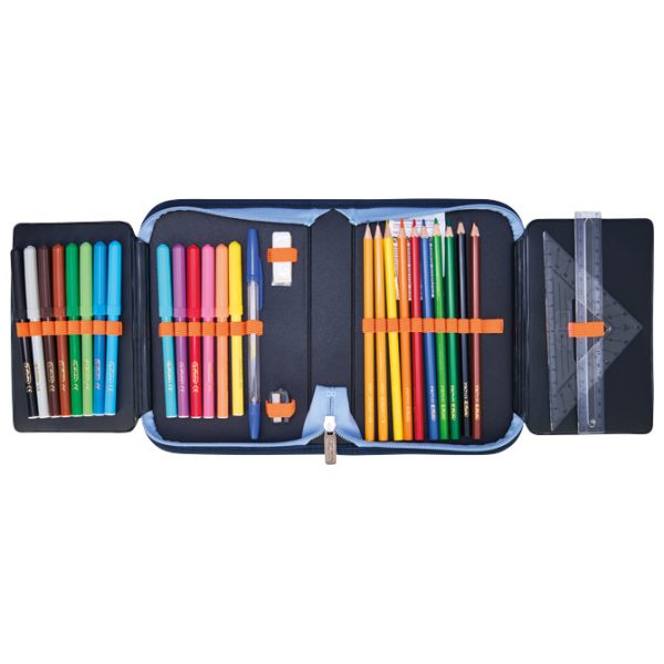 Pernica puna 1zip 2preklopa TechMech Herlitz 50049189 - Slika 2