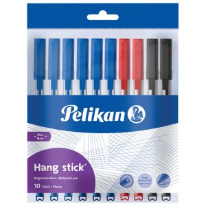 Olovka kemijska Stick K86 pk10 Pelikan 820851 sortirano blister
