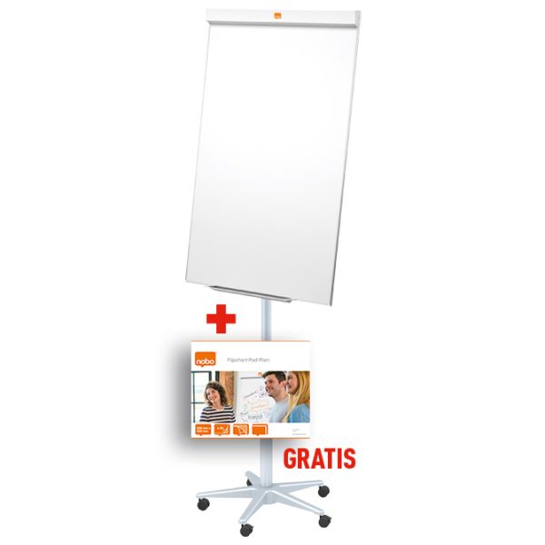 Stalak flipchart+bijela ploča pomični 70x100 cm Baracuda Nobo 1902386 + GRATIS 34631170