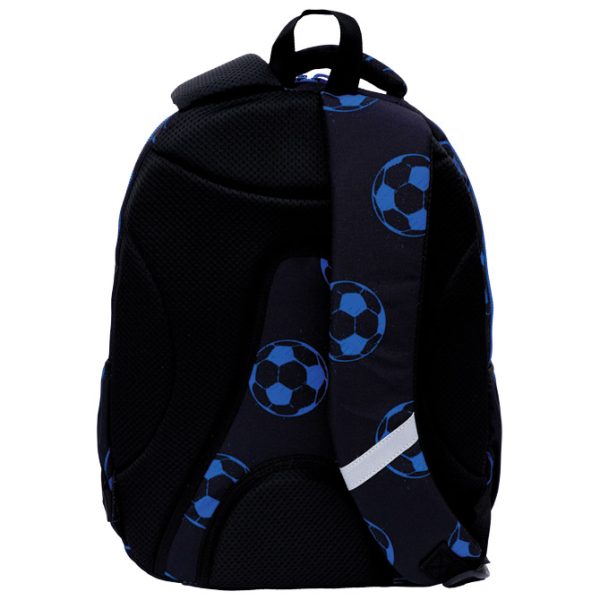 Ruksak školski-notebook anatomski Blue Football Head 502025036 - Slika 4