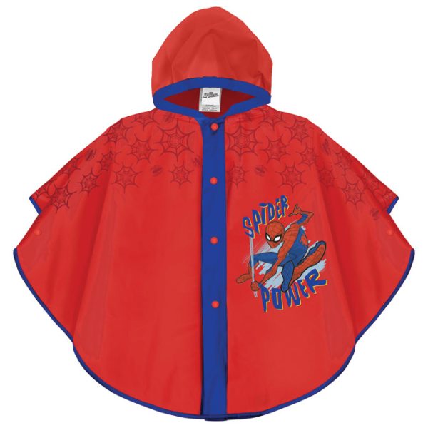 Kabanica dječja Spiderman Perletti 99172 crveno/plava