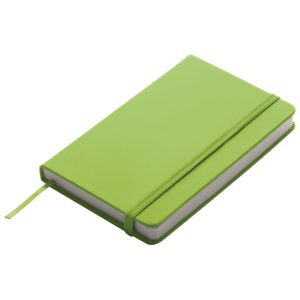 Notes  9x14 cm čisti 80L s gumicom Lübeck svijetlozeleni