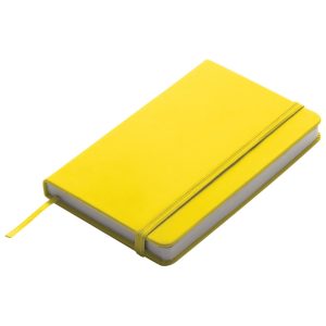 Notes  9x14 cm čisti 80L s gumicom Lübeck žuti