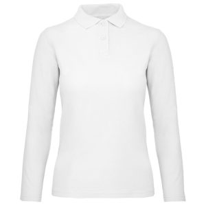 Majica dugi rukavi polo B&C ID.001 LSL/women 180g