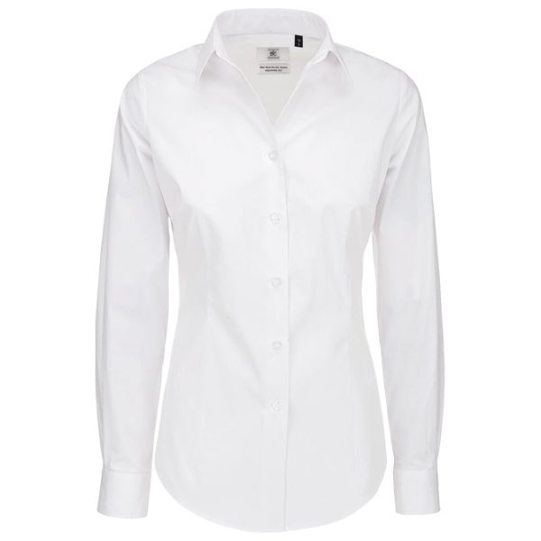 Košulja ženska dugi rukavi B&C Black Tie 135g