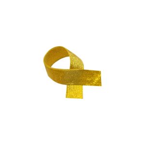TRAKA ZA MEDALJU 22mm ZLATNA