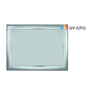 PLAKETA 18x13 SREBRNA