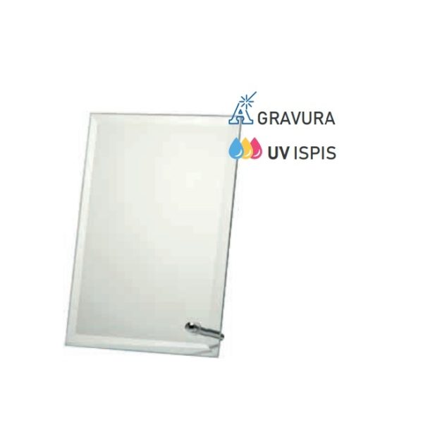 PLAKETA STAKLO 23x18 vodo/okom