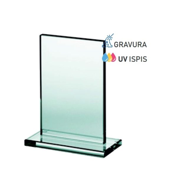 PLAKETA STAKLO 20x15 ok-2/1UV