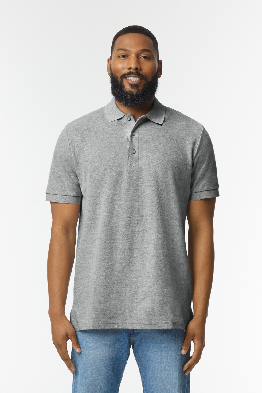 PREMIUM COTTON® ADULT DOUBLE PIQUÉ POLO