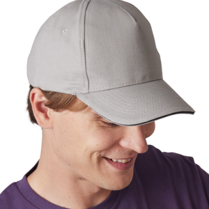 5 PANELS COTTON SANDWICH CAP