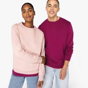 ECO-FRIENDLY UNISEX ROUND NECK SWEATSHIRT