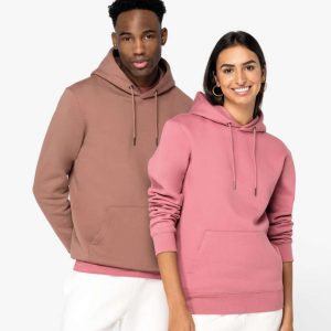 ECO-FRIENDLY UNISEX HOODED SWEATSHIRT