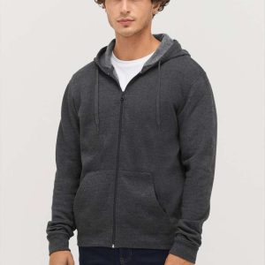 SOL'S STONE - UNISEX ZIP HOODIE