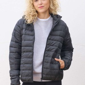 SOL'S STREAM HOODED WOMEN - LIGHTWEIGHT HOODED PADDED JACKET