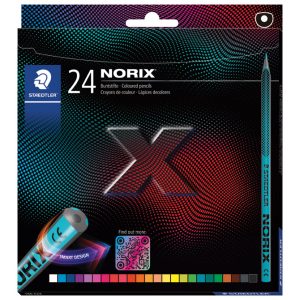 Boje drvene  24boje Norix Staedtler 186 C24 blister