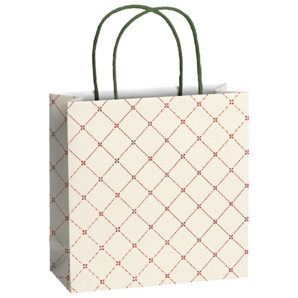 Vrećice ukrasne 20x20x8cm novogodišnje Stewo 5123 99 sortirano - Slika 3