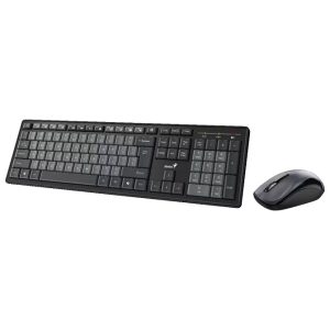 Tipkovnica + Miš bežični KM-8200 Genius crno/siva