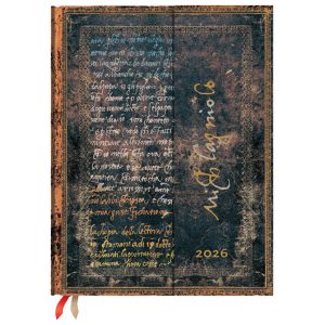 Planer tjedni 2026-18x23cm-ultra horizontalni magnet Michelangelo Paperblanks DE0801-0