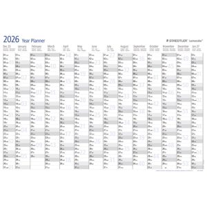 Ploča planer godišnji za 2026.Lumocolor Staedtler 641 YP-1 26
