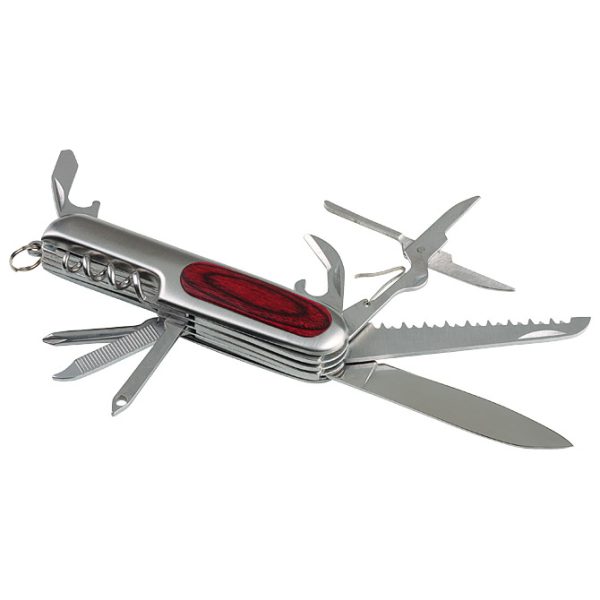Nožić višenamjenski sklopivi džepni Hunter Schwarzwolf F2400700SA3 - Slika 2