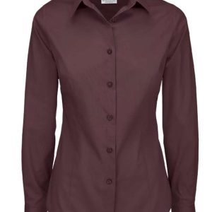 B&C BLACK TIE LSL /WOMEN