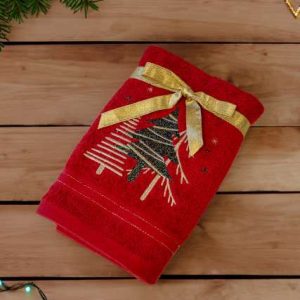 OLIMA CHRISTMAS TOWEL - PINES