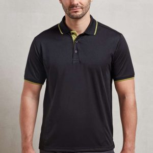 MEN’ S CONTRAST COOLCHECKER® POLO
