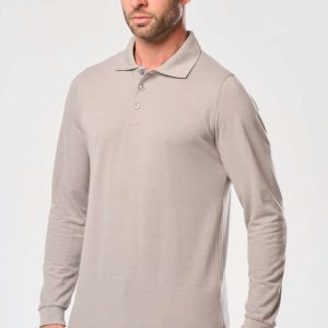 MEN'S LONG-SLEEVED POLO SHIRT