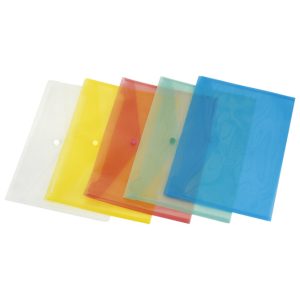 Kuverte s gumbom A3 pp Q-Connect KF02464 prozirne