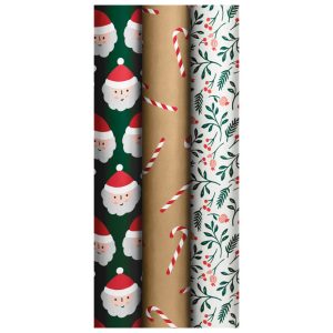 Papir ukrasni rola 70x1000cm Xmas novogodišnji Stewo 1639 99