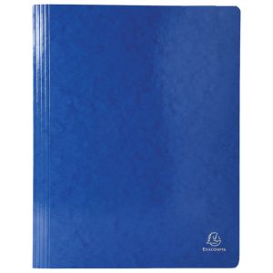 Fascikl mehanika euro prešpan karton A4 355g Exacompta 380807B t.plavi