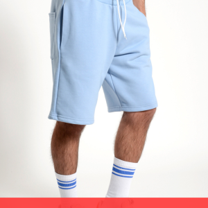 365 - DIAGONAL FRENCH TERRY BERMUDA SWEATSHORT