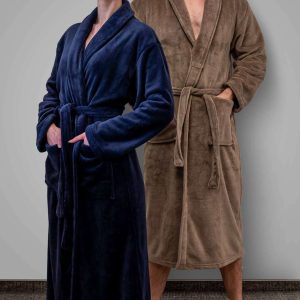 OLIMA CORAL FLEECE BATHROBE