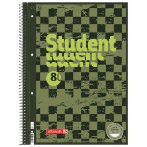 Blok kolegij A4 karo  80L perforacija+4rupe Fast Wheels Brunnen 10-67928 521