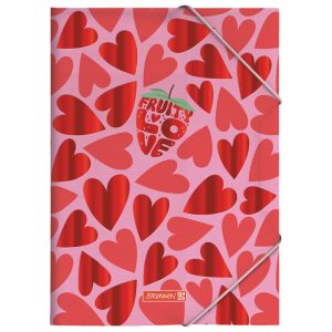 Fascikl klapna s gumicom pp A4 Fruity Love Brunnen 10-41604 522