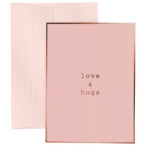 Čestitka 10,5x14,8 cm Love&Hugs Stewo 9965 26 blister