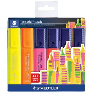 Signir 1-5mm classic Staedtler 364 SWP6P 6boja (4+2gratis) blister