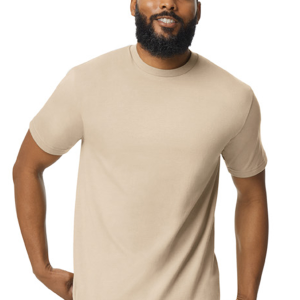 SOFTSTYLE™ MIDWEIGHT ADULT NO LABEL ENZYME WASH T-SHIRT
