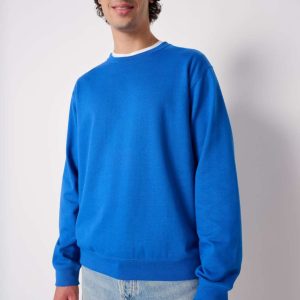UNISEX BASIC ROUND NECK TUBULAR SWEATSHIRT