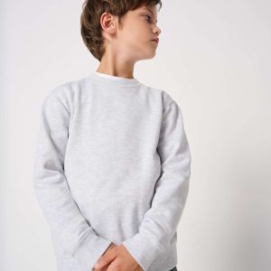 KIDS' BASIC ROUND NECK SWEATSHIRT
