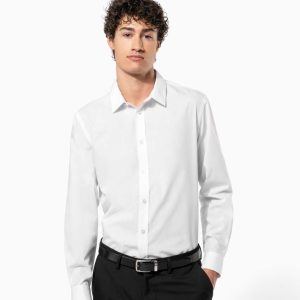 MEN’S POPLIN EASY CARE POLYCOTTON SHIRT