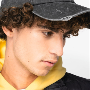 ECO-FRIENDLY UNISEX RIPPED EFFECT CAP