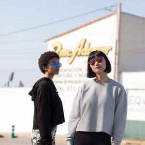 WOMEN'S CROPPED SLOUNGE HOODY