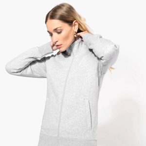 LADIES FLEECE CADET JACKET