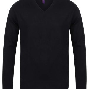 MEN'S 12GG V-NECK JUMPER