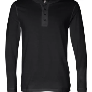 MEN'S JERSEY LONG SLEEVE HENLEY