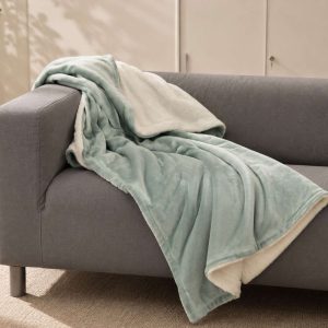 OLIMA SHERPA LINED BLANKET