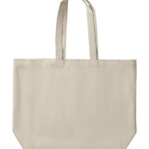 COTTON CANVAS LARGE TOTE