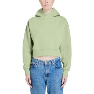 WOMENS RELAXED CROP HOODIE